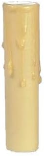 BP Lamp Gold Beeswax Candle Cover 4 Inch