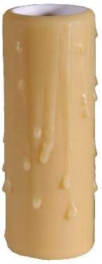BP Lamp 4 Inch Gold Poly Candle Cover