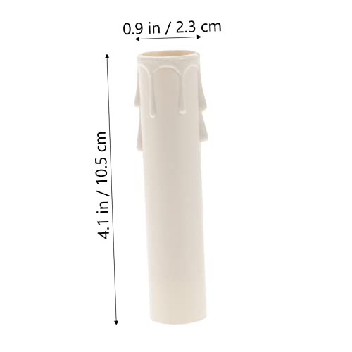 Jojofuny 20pcs Candle Covers for Chandelier Replacement