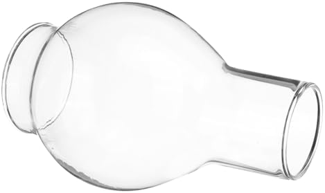 Zerodeko Clear Glass Candle Holder Sleeve for Pillar Candles 1