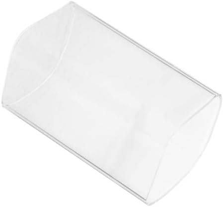 Clear Candle Holder Sleeve for Desktop Decorations
