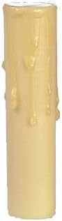BP Lamp Gold Beeswax Candle Cover 4 Inch