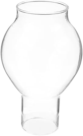 4pcs Clear Glass Candle Covers for Pillar Candles