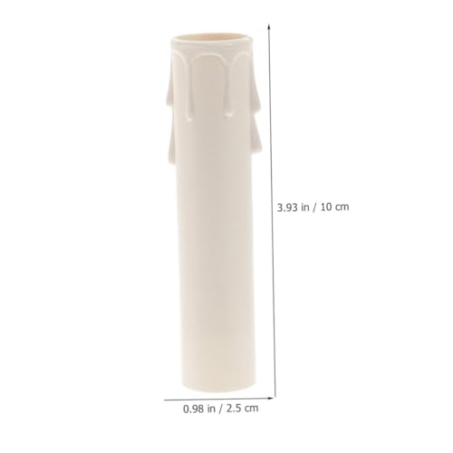 PRETYZOOM 30pcs Candelabra Base Socket Covers for Chandeliers and Candles