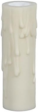BP Lamp Extra Wide Off White Polybeeswax Candle Sleeve