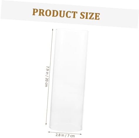4pcs Hurricane Candle Holder Sleeve Glass Covers Simple Design for Bulk Purchase
