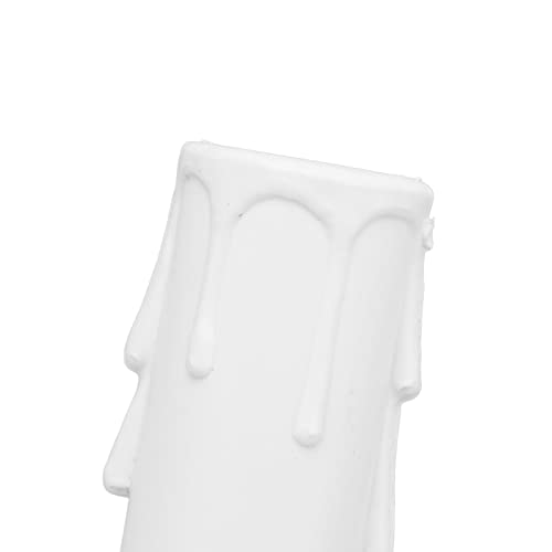 Candle Covers Sleeves 4 Inch E12 Flame Retardant for Chandeliers Home Restaurant