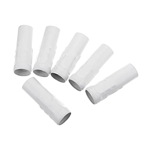 Wakauto 6Pcs Teardrop Candle Socket Covers for Chandeliers