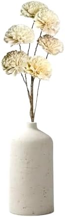 Organic Sola Wood Carnation Flower Branch Bouquet - 6 Stems