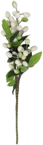 FRELEAN Artificial Fruit Decorations 5PCS White