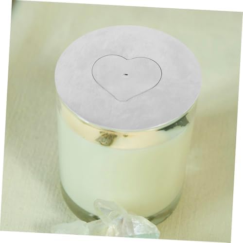 Stainless Steel Candle Jar Lid and Decorative Topper Set
