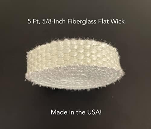 Firefly 5-Foot Flat Fiberglass Wick Replacement