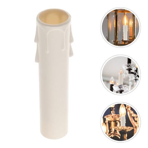 15pcs Candle Socket Covers Drip Candle Sleeves for Home