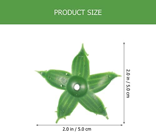 120pcs Artificial Flower Sepals for Crafts and Decor
