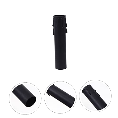 Gadpiparty 20pcs Plastic Chandelier Candle Sleeves Waterproof Dripless Covers