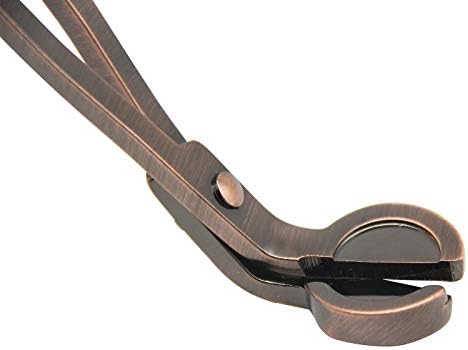 Red Copper Candle Wick Trimmer with Long Handle