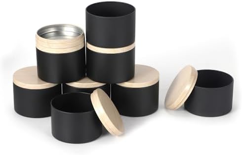 SONVIIBOX 24 Piece 8oz Candle Tin Set