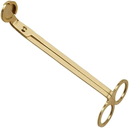 Candle Wick Trimmer with Gold Plating and Debris Tray