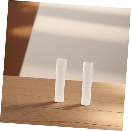 PRETYZOOM 30pcs Candelabra Base Socket Covers for Chandeliers and Candles