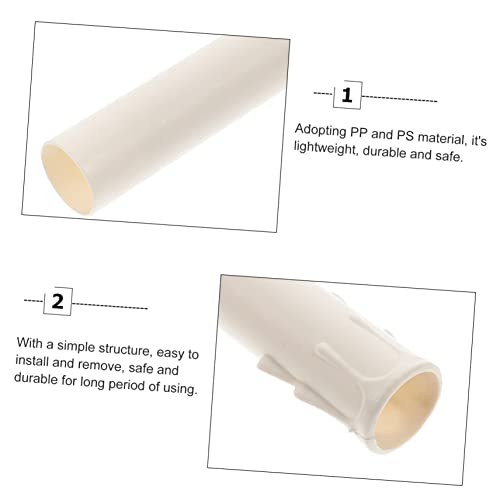 POPETPOP 20pcs Plastic Candle Socket Covers for Chandeliers and Candelabras