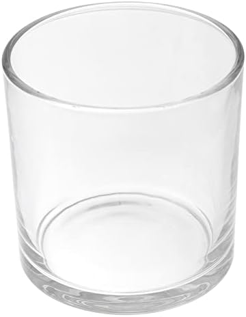 Zerodeko Simple Candle Protectors Glass Shades Windproof Holders