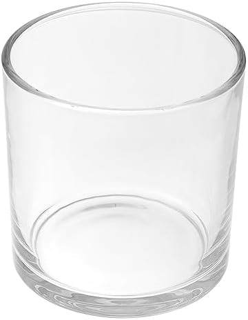 Clear Glass Candle Cover Windproof Dome for Votive Candles