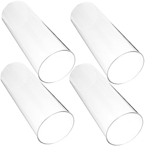 Zerodeko Windproof Candle Covers Glass Shades