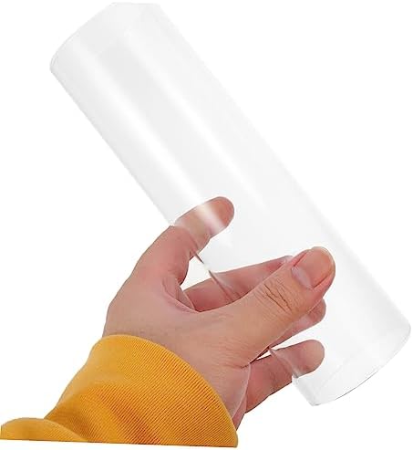 Zerodeko 4pcs Glass Candle Hurricane Globes Votive Sleeves