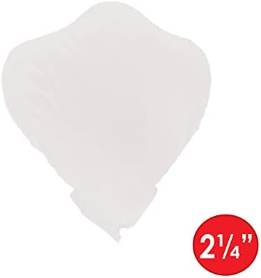 Beistle White Fabric Rose Petals 600 Count for Decorations