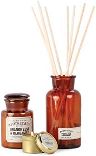 Paddywax Apothecary Collection Travel Candle Orange Zest Bergamot 2 Ounce