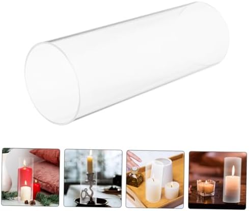LIFKICH Decorative Glass Candle Holder Tealight Vessel Cover