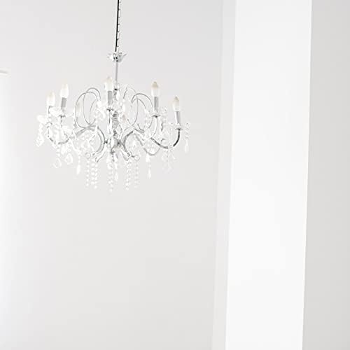 Ciata 12 Pack White Plastic Candle Covers 225 Inch