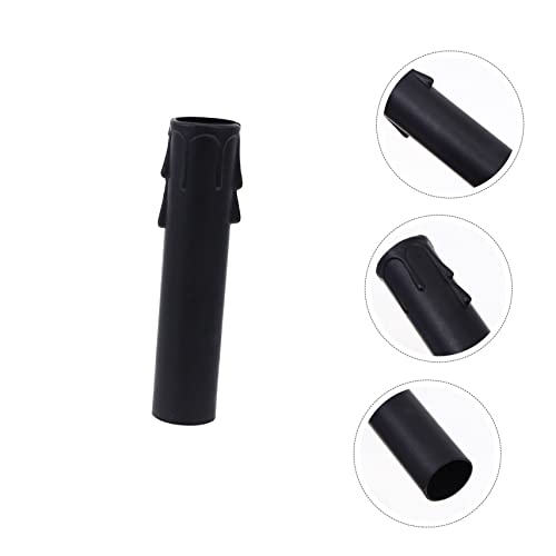 20pcs Teardrop Candle Sleeves for E12 Chandelier Base Socket Covers