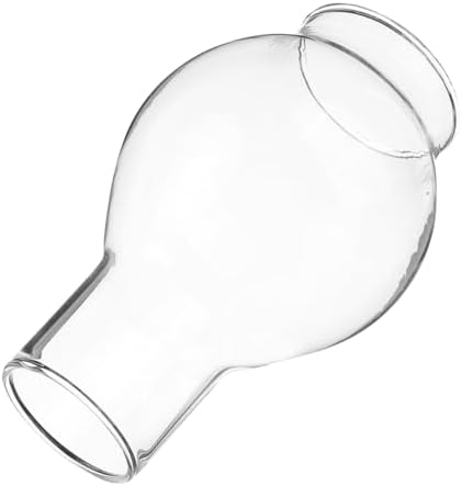 4pcs Clear Glass Candle Covers for Pillar Candles
