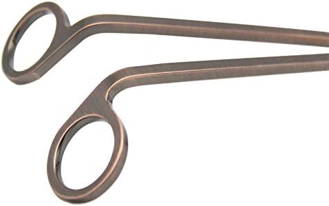 Red Copper Candle Wick Trimmer with Long Handle