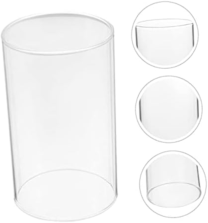 PRETYZOOM 2pcs Windproof Candle Covers for Dining Room Decor