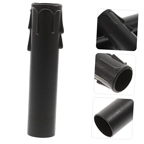 24pcs Tall Candle Socket Covers for Chandeliers Drip Candle Sleeves