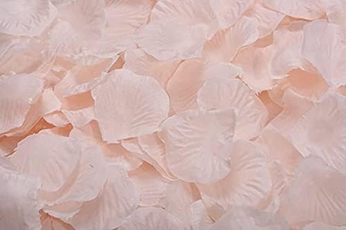 Ocharzy 3000pcs Silk Rose Petals for Wedding Decorations