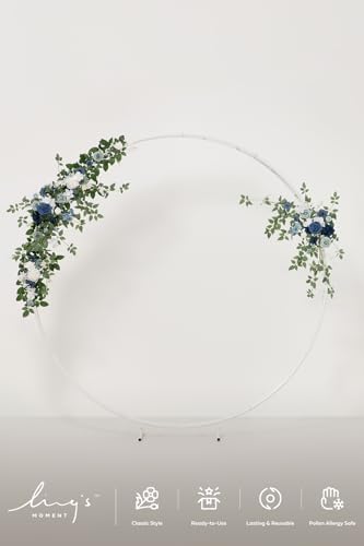 Lings Moment Wedding Arch Artificial Flowers Decor