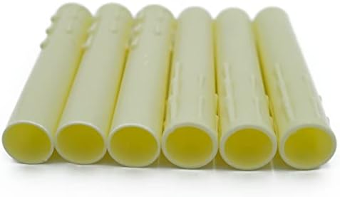 Cream Fiber Drip Candelabra Base 6 Inch Candle Covers Set of Six