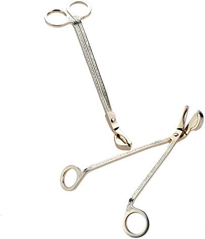 MUXSAM Candle Wick Trimmer Gold Stainless Steel