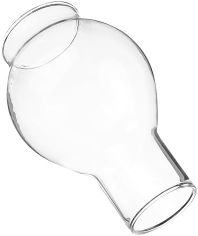 4pcs Clear Glass Candle Covers for Pillar Candles