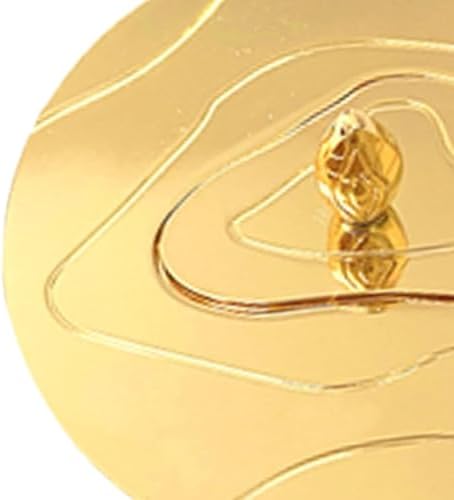 63mm Gold Candle Jar Sleeve with Windproof Lid