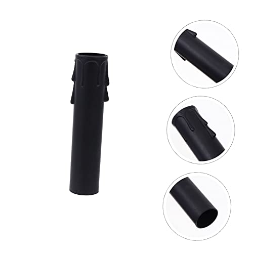 Gadpiparty 20pcs Plastic Chandelier Candle Sleeves Waterproof Dripless Covers