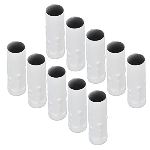 10PCS Metal Chandelier Candle Sleeves E14 White