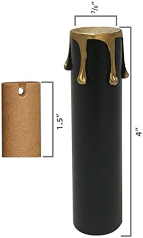 Royal Designs 4-Inch Candle Drip Sleeves Set of 10