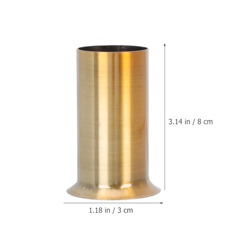 12 Pcs Iron Candle Sleeve Covers for Chandeliers