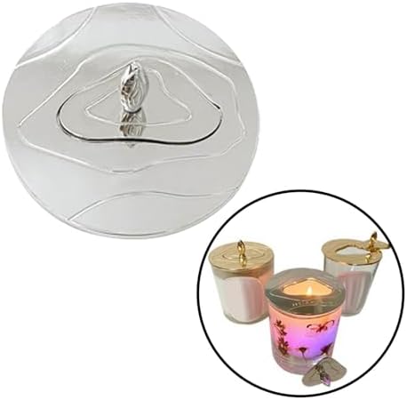 63mm Silver Candle Jar Sleeve Cover Lid
