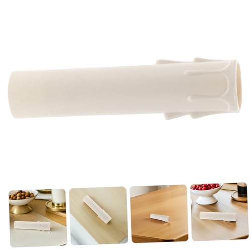 15pcs Plastic Candle Covers for Chandelier Bulbs Teardrop Design Elegant Candle Sleeves
