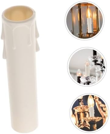 Zerodeko 15PCS Candle Drip Sleeves for Chandeliers and Candelabras
